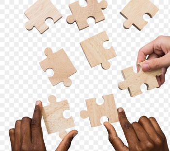 Png Hands holding puzzle mockup business… | Free stock illustration | High Resolution graphic