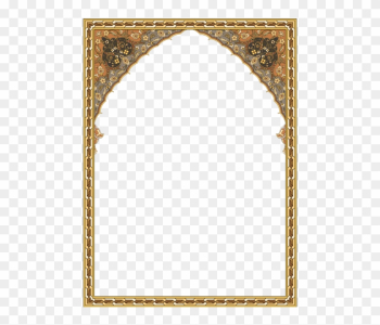 الإطار الإسلامي حر Png و سهم التوجيه - Islamic Frame Png