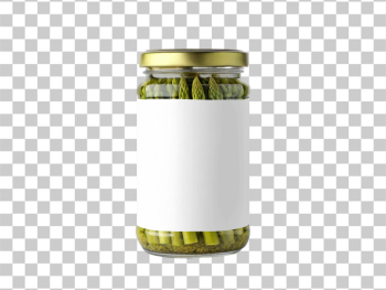 PNG Jar of Pickled Asparagus PNG Jar of Pickled Asparagus
