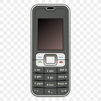 Png retro mobile phone sticker, | Free PNG - rawpixel