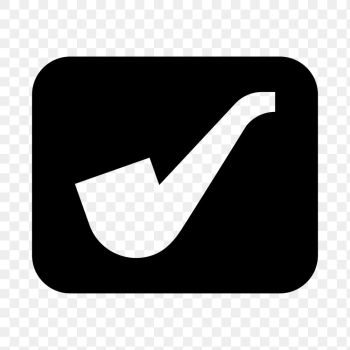 Png Smoking pipe solid icon permit symbol | Free stock illustration | High Resolution graphic