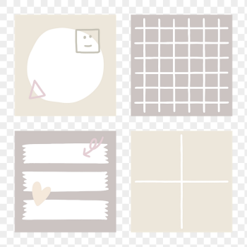 PNG squared beige notepaper, stationery | Free PNG - rawpixel