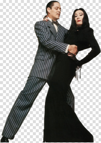 PNG - The Addams Family - Gomez and Morticia by SuperCaptainN on ...