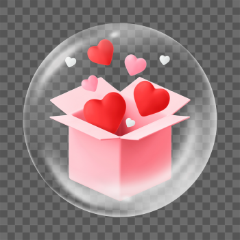 PNG Valentine's gift box  | Free PNG - rawpixel