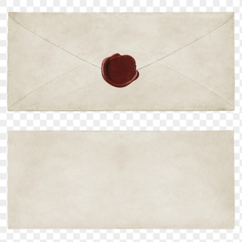 PNG vintage blank envelope, red | Free PNG - rawpixel