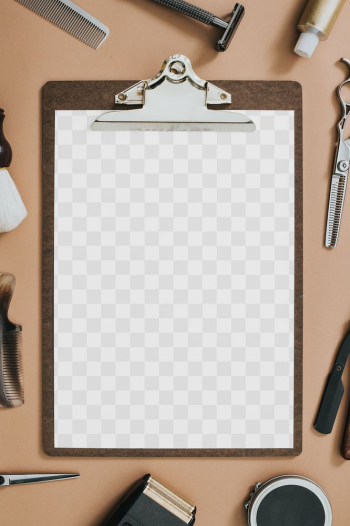 Png vintage paper clipboard mockup salon… | Free stock illustration | High Resolution graphic