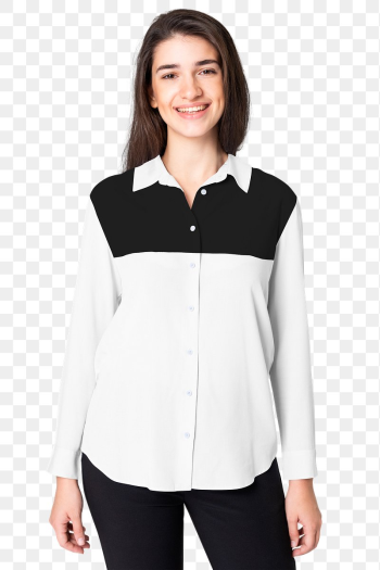 Png women&rsquo;s long sleeve shirt | Free PNG Sticker - rawpixel