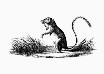Pocket mouse vintage drawing | Free stock vector - 573174 Pocket mouse vintage drawing | Free stock vector - 573174