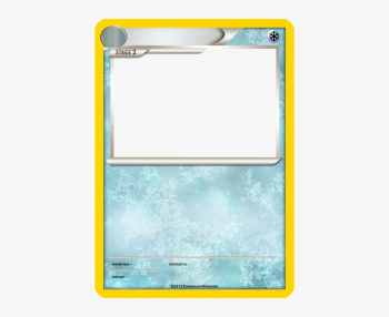 Pokemon Blank Card Template 192119 - Water Type Pokemon Card ...