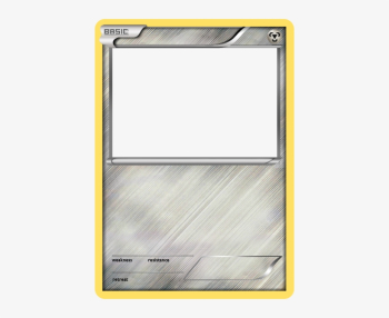 Pokemon Card Clipart - Blank Basic Pokemon Card PNG Image ...
