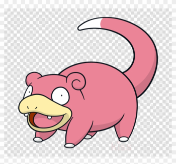 Pokemon Slowpoke Clipart Pokémon Go Pokémon Crystal - Transparent Background White Leaf