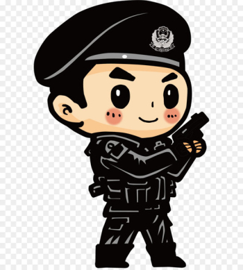 Police officer Cartoon Avatar - Home alarm Police officer Cartoon Avatar - Home alarm