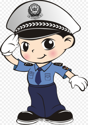 Police officer Cartoon Clip art - Q version of the cartoon police 