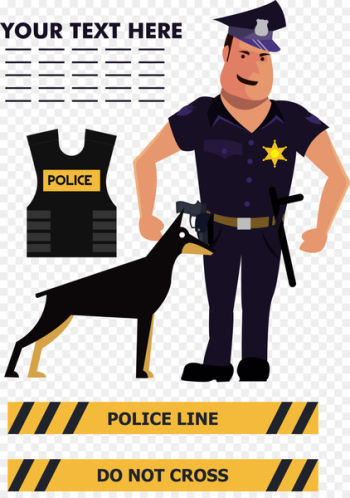 Police officer Police dog Icon - Police dog Police officer Police dog Icon - Police dog