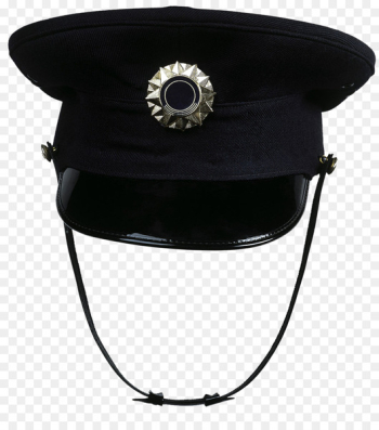 Police Stock photography Sheriff Illustration - Black tape, police cap 