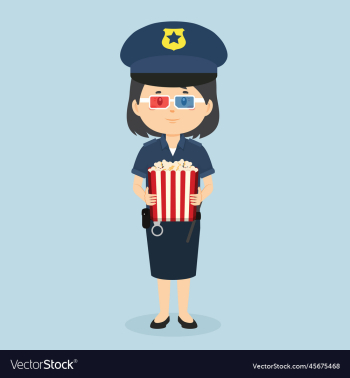 police watching movie in cinema police watching movie in cinema