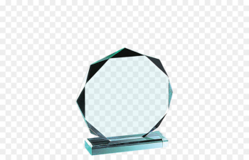 Poly Glass Acrylic trophy Award Acrylic paint - Crystal Trophy 