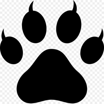 Polydactyl cat Paw Footprint Clip art - Lion Paw Print Polydactyl cat Paw Footprint Clip art - Lion Paw Print
