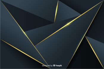 Polygonal dark background