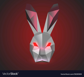 polygonal evil rabbit dark rabbit polygonal evil rabbit dark rabbit
