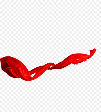 Pongee Silk Ribbon Red Textile - Red ribbon Pongee Silk Ribbon Red Textile - Red ribbon