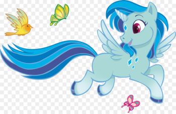 Pony Sticker Child Mural Horse - blue dream Pony Sticker Child Mural Horse - blue dream