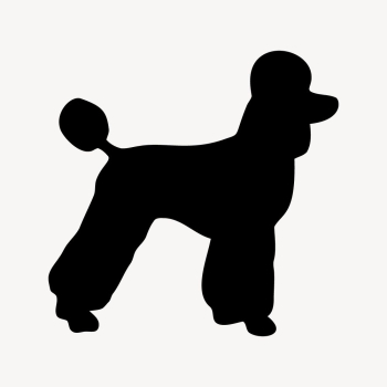 Poodle dog silhouette, animal illustration | Free Photo - rawpixel Poodle dog silhouette, animal illustration | Free Photo - rawpixel
