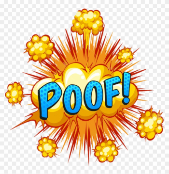 #poof #emoji #speechbubble #bubble #speech #bang #pow - Word Explosion