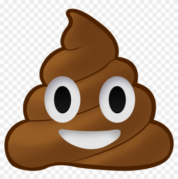 Poop - Poop Emoji Transparent Background