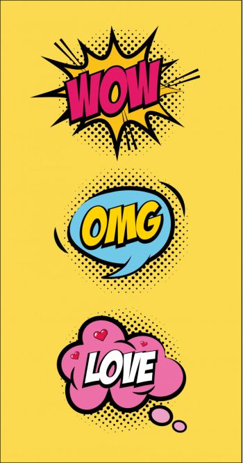 Pop art background Free Vector Pop art background Free Vector