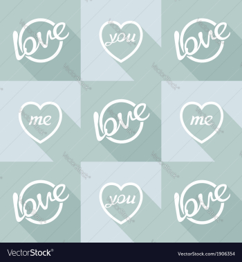 Pop-art style card symbol of love vector image Pop-art style card symbol of love vector image