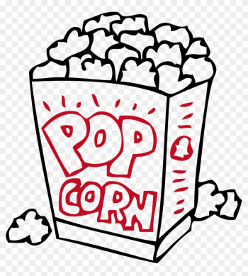 Popcorn Caramel Corn Coloring Book Food Child - Food Coloring Pages Popcorn Caramel Corn Coloring Book Food Child - Food Coloring Pages