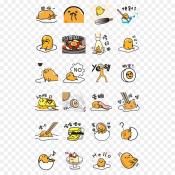 Portable Network Graphics Image Sticker LINE Desktop Wallpaper - gudetama transparency and translucency 