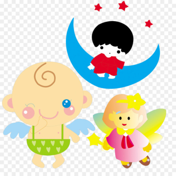 Portable Network Graphics Painting Image Design - cartoon angel 