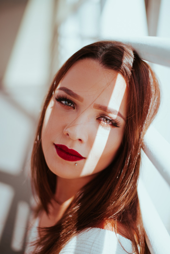 Portrait of Beautiful Woman Portrait of Beautiful Woman