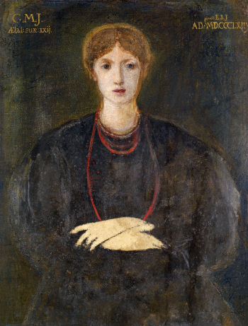Portrait of Georgiana Burne-Jones… | Free public domain illustration Portrait of Georgiana Burne-Jones… | Free public domain illustration