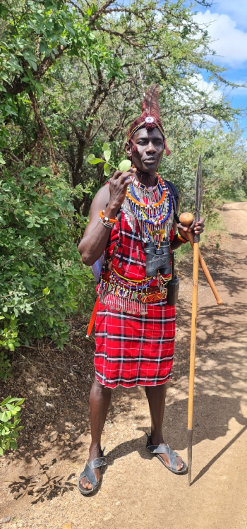 Portrait of Maasai Man