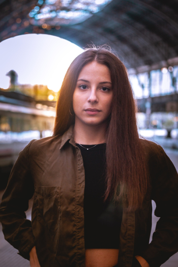 Portrait of Young Woman Portrait of Young Woman