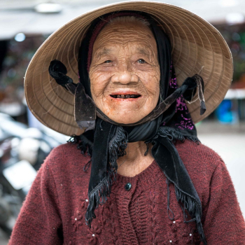 Portrait Photo Of An Old Woman Portrait Photo Of An Old Woman