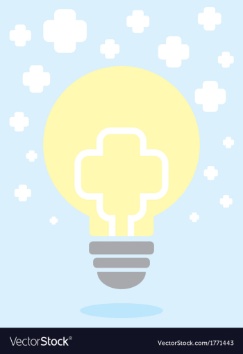 Positive thinking vector image Positive thinking vector image