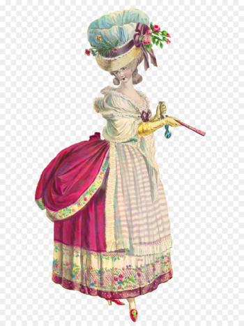 Postcard Paper doll Greeting card Paper doll - Squid hat beauty 
