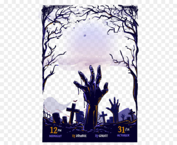 Poster Halloween Graphic design - Halloween poster material Poster Halloween Graphic design - Halloween poster material