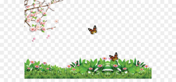 Poster Illustration - Spring poster background effect Poster Illustration - Spring poster background effect