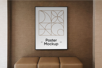 Poster in Hotel Mockup poster mockup 20 20 Poster in Hotel Mockup poster mockup 20 20