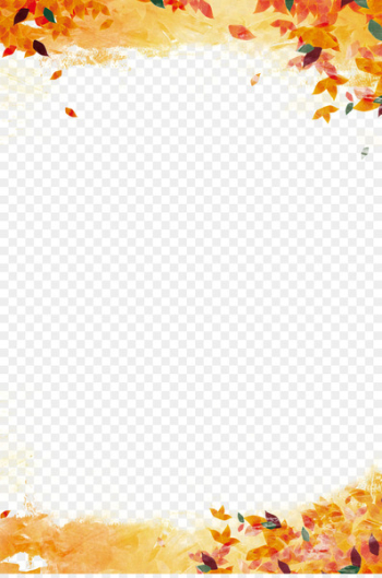Poster Sales promotion Autumn Publicity Advertising - Golden autumn leaves background 