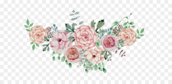 Poster Wedding Flower - Watercolor flowers flower cluster Poster Wedding Flower - Watercolor flowers flower cluster