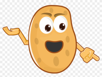 Potato Cartoon Character - Food Potato Cartoon Character - Food