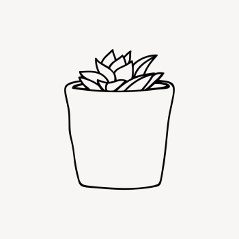 Potted succulent drawing, plant illustration | Free PSD - rawpixel Potted succulent drawing, plant illustration | Free PSD - rawpixel