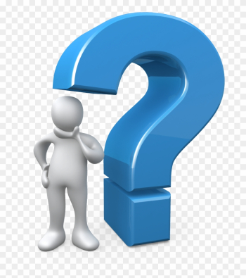 Ppp Prd 051 3d People Question Mark V4r3gy Clipart - Questions End Of Presentation