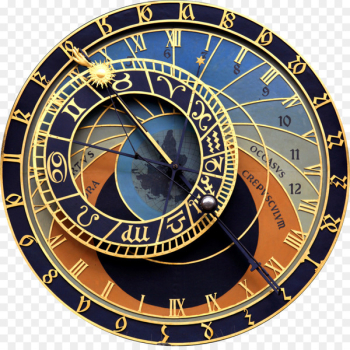 Prague astronomical clock Old Town Hall Old Town Square - Retro clock 